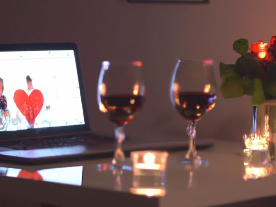 Who Goes on a First Online Date on Valentine's Day?
